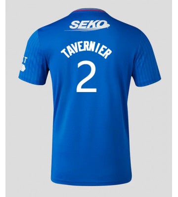 Rangers James Tavernier #2 Hjemmebanetrøje 2023-24 Kort ærmer